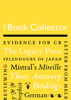 The Whitmont Collection: a review in "The Book Collector"